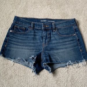 Old Navy Boyfriend Denim Shorts